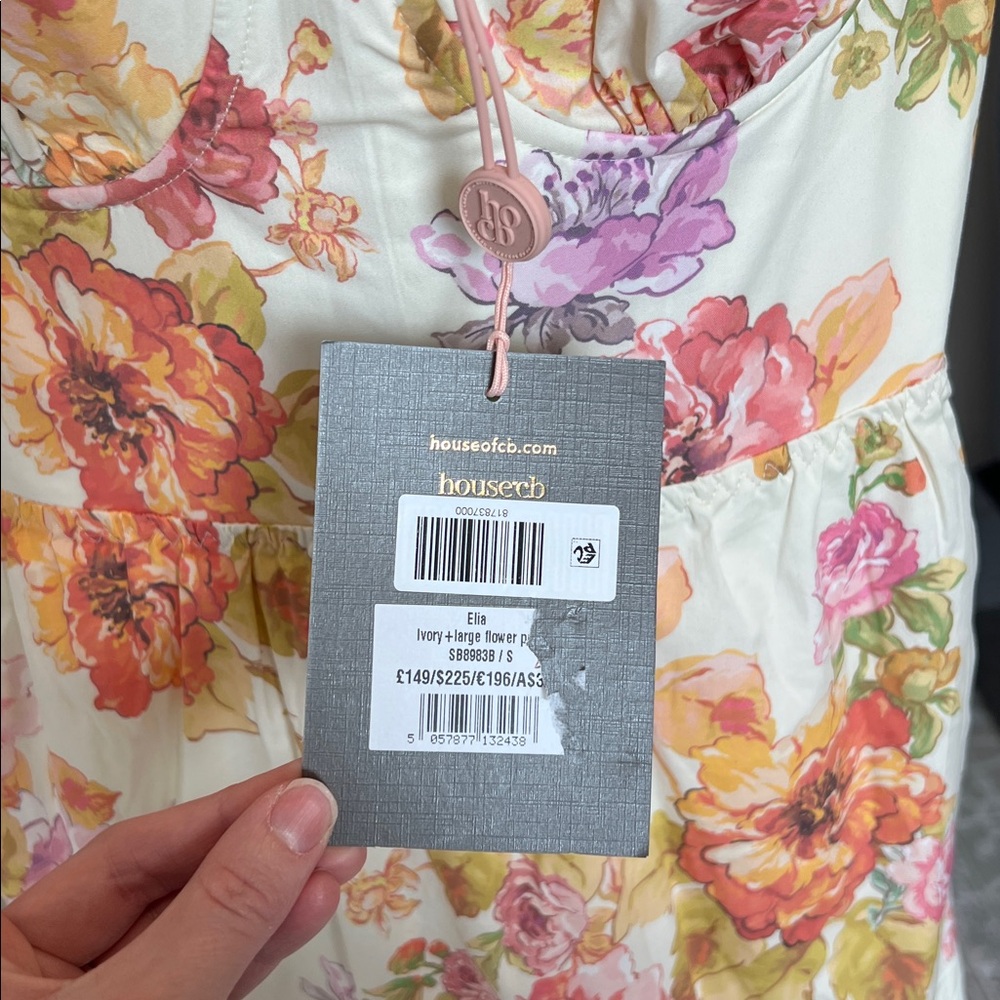 NWT House of CB Elia Midi Sundress - Picture 7 of 10